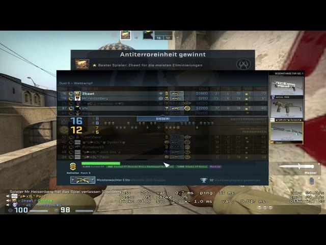 csgo - INSANE german rage after game