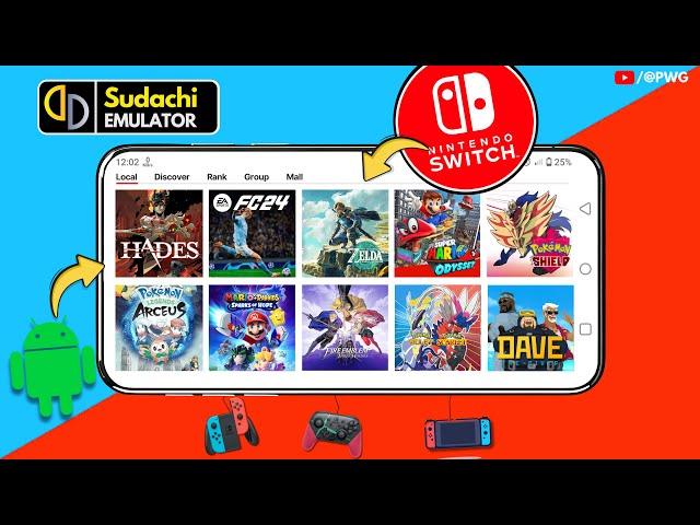 How to setup Sudachi Emulator on Android | New Nintendo Switch Emulator