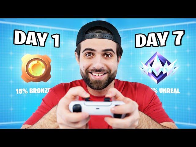 I Switched to CONTROLLER for a Week in Fortnite!