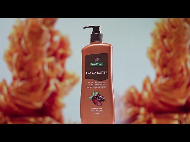 Unlock Radiant Glow this Winter with Pure Roots Cocoa Butter Body Lotion!