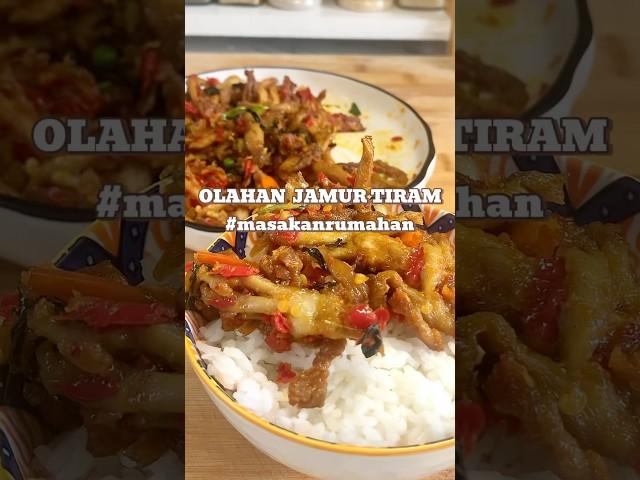 JAMUR TIRAM DI MASAK KAYAK GINI ENAK BGT Ib : @devinahermawan  #jamurtiram  #masakanrumahan