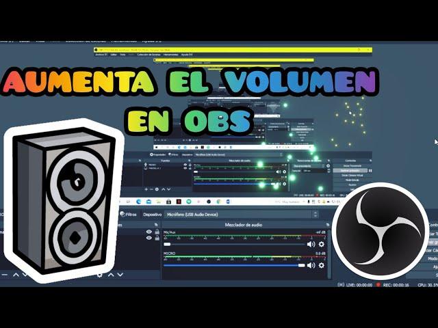 Como subir el Volumen a tu entrada de Audio en OBS 