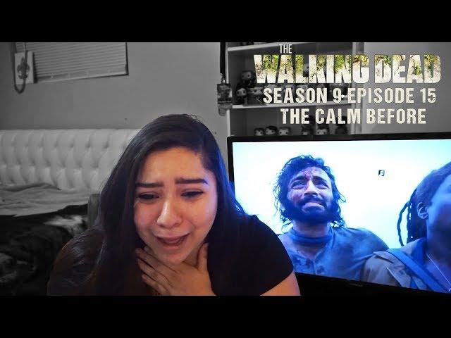 The Walking Dead Season 9 Episode 15 "The Calm Before" Reaction 9x15