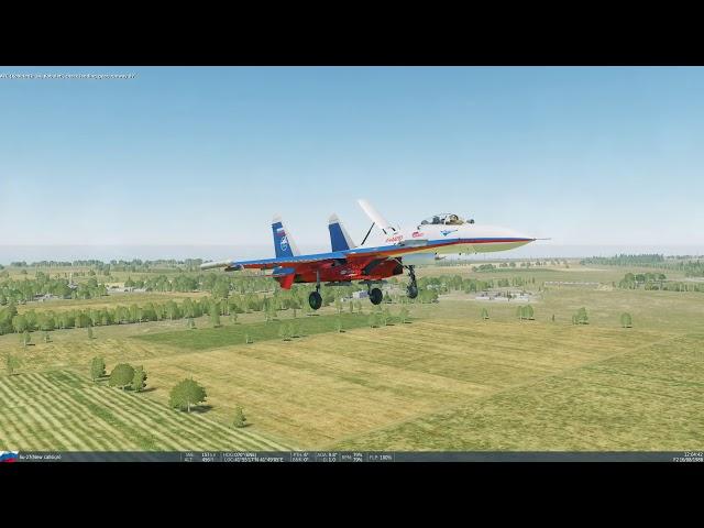 Final Approach and Landing - DCS World Su-27