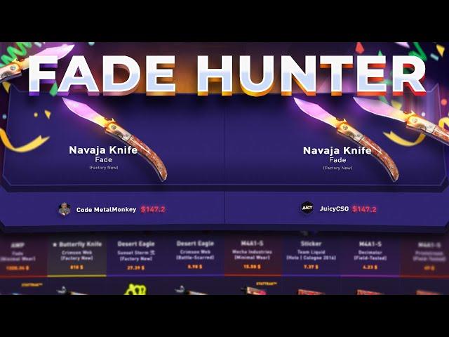 90X FADE HUNTER CASE BATTLES! (DatDrop Battles)