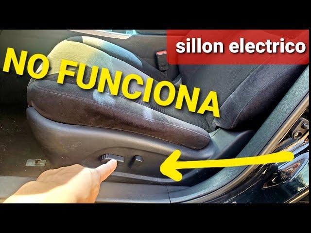 Sillon electrico del chofer no funciona   pruebas basicas nissan