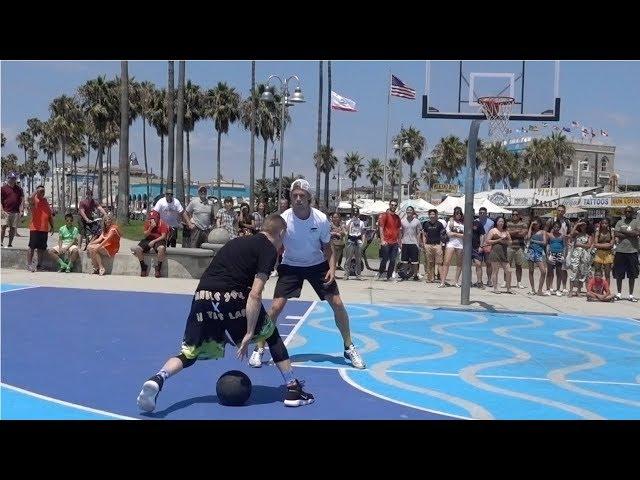 The Professor and Bone Collector Taking ANKLES at Venice Beach. EPIC Scenery