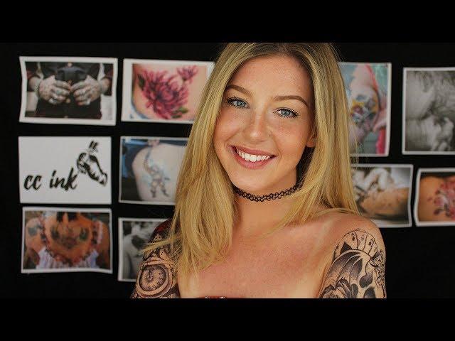 [ASMR] Tattoo Shop Consultation Sketching 2