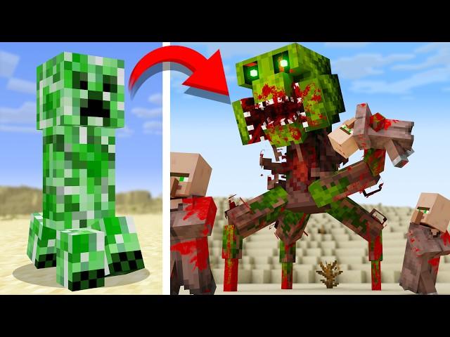 I Remade Creepers Better in Minecraft