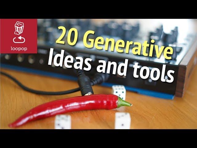 How to make Brian Eno style Generative Music // 20 ideas & tools // Ableton, Eurorack, Modular, VCV