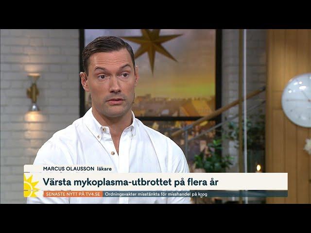 Därför drabbas unga personer särskilt svårt av mykoplasma | Nyhetsmorgon | TV4 & TV4 Play