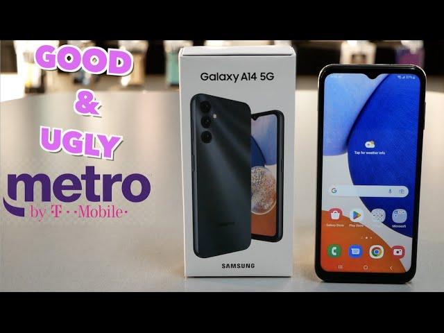 Samsung Galaxy A14 5G unboxing and first impression for metro by t-mobile