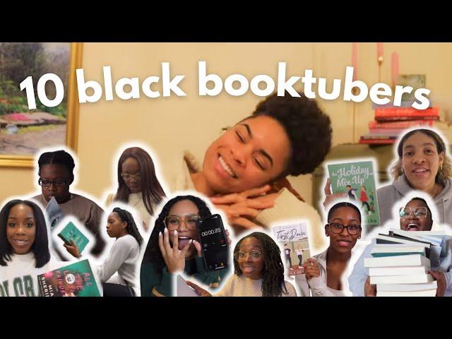 10 BLACK BOOKTUBERS YOU SHOULD BE WATCHING