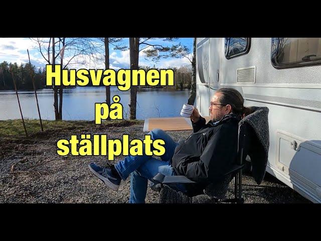 Husvagnen på ställplats