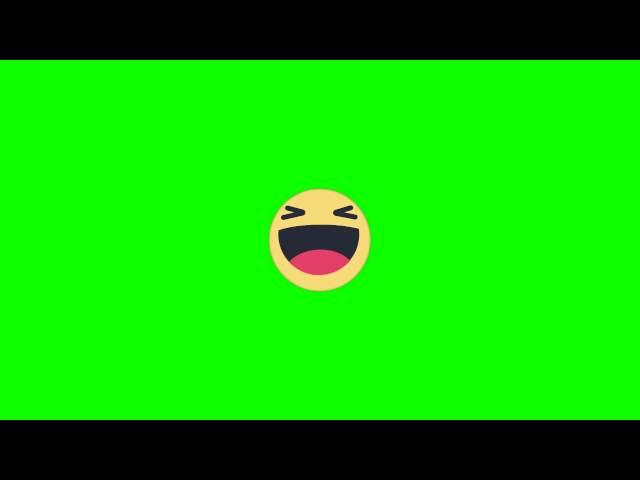 Facebook Reactions Green Screen Animation 2016