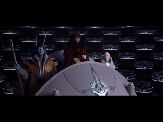 Star Wars Revenge of the Sith - Palpatine declares himself Emperor