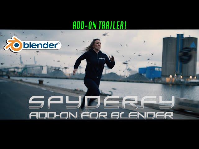 Spyderfy : Add-on for Blender - Trailer 2021