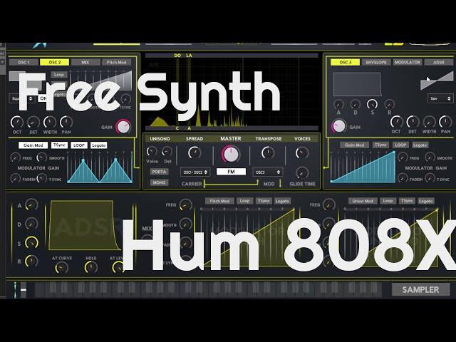 Free Synth - Hum 808X (No Talking)