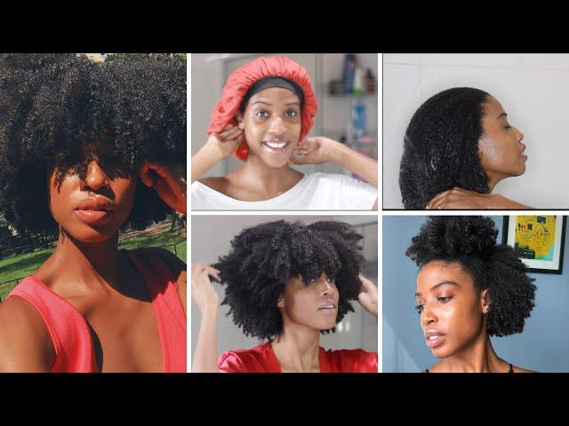 A Week In My Natural Hair | Weekly Natural Hair Routine | Type 4 | My Life Vlog Hair