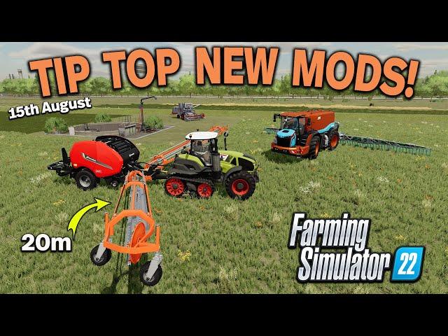 Farming Simulator 22 | TOP QUIALITY NEW MODS! | PS5 (Review) 15th Aug 24.