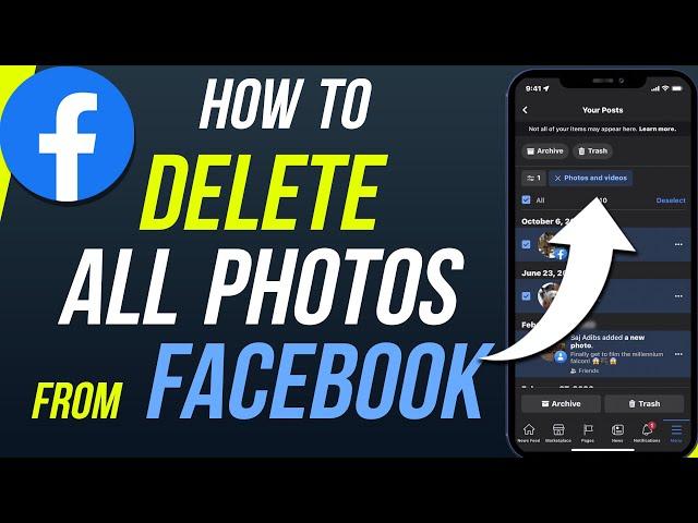 How To Delete All Your Facebook Photos At Once