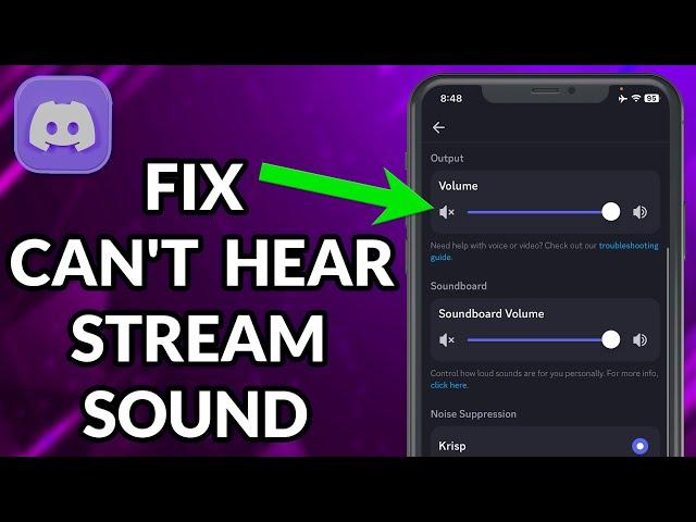 How To Fix Not Being Able To Hear Stream On Discord Mobile