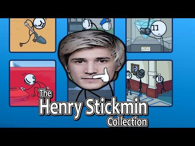 COMPLETING THE MISSIONS! - xQc Plays The Henry Stickmin Collection | xQcOW