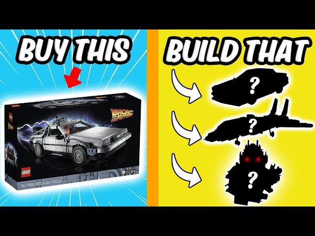 BUY This BUILD That - LEGO Icons 10300 Back To The Future Time Machine