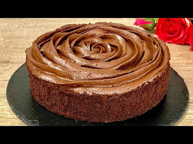 Chocolate cake for tea! A simple recipe that melts in your mouth!