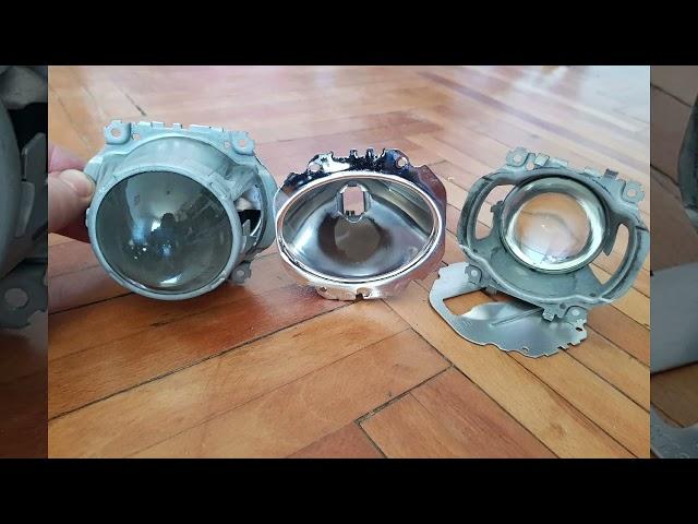 Renault Laguna 2 2006 Headlighs Restore /  Xenon Projector Lens Replacement