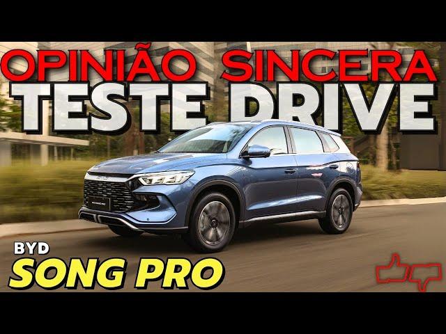 Teste drive BYD Song Pro: Desempenho, consumo, economia de gasolina. Vale a pena? Melhor SUV híbrido