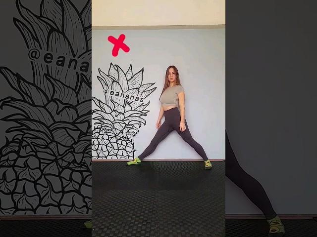 EASY Front Split Tutorial #shorts #stretching #gymnast #homeworkout #yoga #flexibility #tips