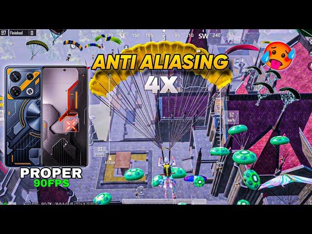 Last Video 3.4 Update Anti aliasing 4x Infinix Gt 10 Pro Bgmi pubg Test