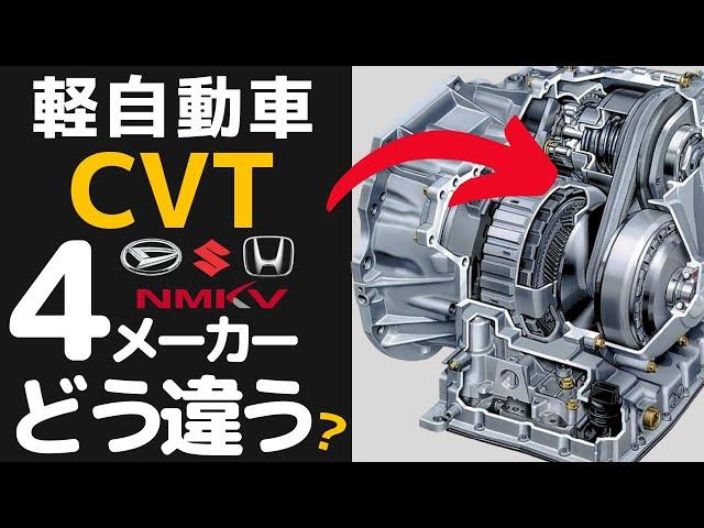 ＜ENG-sub＞Here is the difference between Japanese Kei cars' CVT