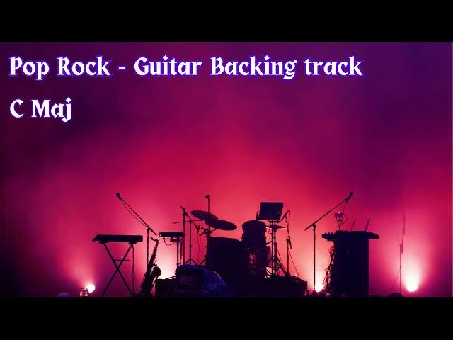 Pop Rock - C Major - 103 Bpm - Guitar Backing Track