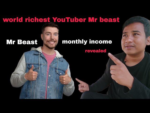 Mr Beast Youtube Income Revealed || World Richest Youtuber @MrBeast Youtube Income