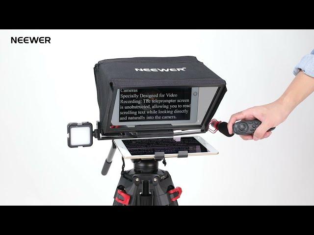 How to install your X12 Tablet Teleprompter | Neewer Photography