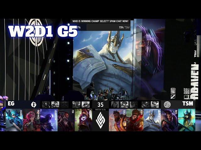 EG vs TSM | Week 2 Day 1 S13 LCS Spring 2023 | Evil Geniuses vs TSM W2D1 Full Game