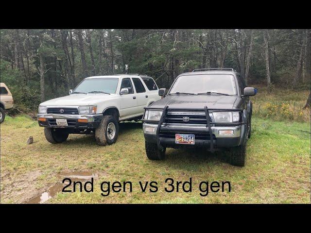 2nd and 3rd gen Toyota 4Runner differences / pros and cons