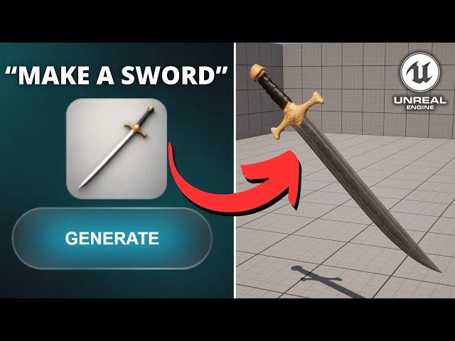 Convert Text to 3D Models with this AI Tool for Unreal Engine 5