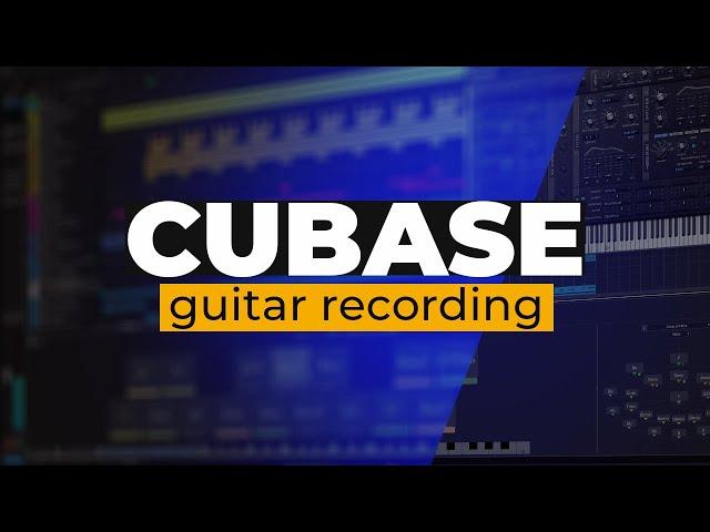 Cubase 13 Pro Tutorial (Lesson 8) – Guitars Recordings