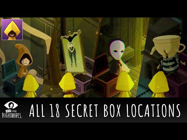 VERY LITTLE NIGHTMARES - All Collectibles/Boxes | Secret Room & Both Endings