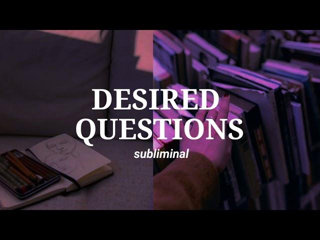 EXAM QUESTIONS| subliminal