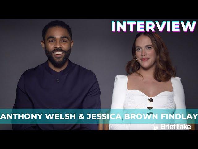 Anthony Welsh & Jessica Brown Findlay talk The Flatshare & filming in London in the summer