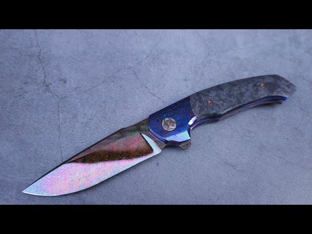 Raptor. Dragon skin damascus