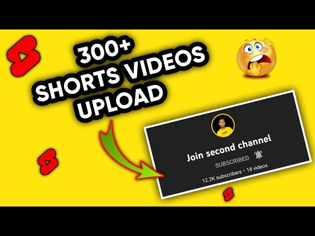 How To Upload Unlimited Shorts Videos | Bulk YouTube Video Uploader | Unlimited Shorts Upload 2022