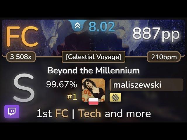  8.0⭐ maliszewski | HAGISOPH - Beyond the Millennium [Celestial Voyage] +HD 99.67% FC #1 | 887pp
