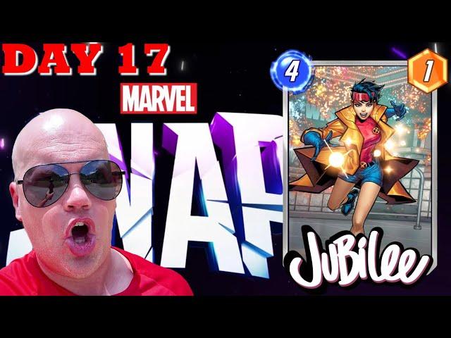 Jubilee Ace In The Hole Marvel Snap Gameplay Day 17