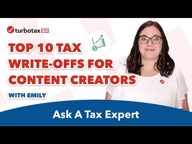 Top 10 Tax Write-Offs for Content Creators - Ask a Tax Expert