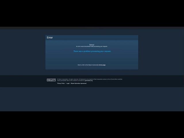 4 Ways To Fix Steam There was a problem processing your request | An error was encountered